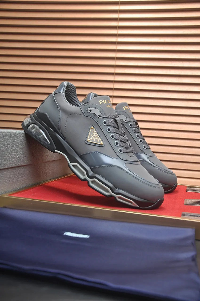 Men's shoes 💰680💶 [PRADA] Top-quality original items, new seasonal styles, high-quality original items, top-quality imported calfskin and original imported glue, imported cowhide lining with original cowhide feet, original outsole! Quality guaranteed! Code 38-45 (45 customized)